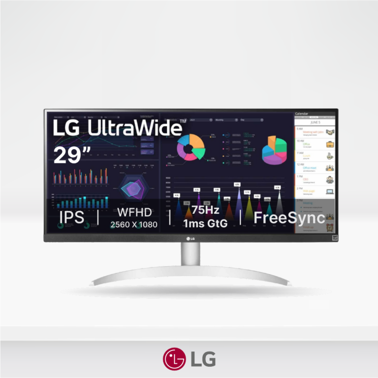 MONITOR LED 29" LG 29WQ600-W ULTRAWIDE 2560x1080 HDMI DP USB-C 1MS/75Hz/FREESYNC