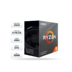 PROCESADOR AMD RYZEN 5 3500 3.60/4.10 GHz, 6 CORE, AM4 OEM. 65W