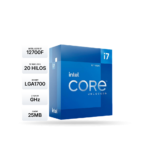 Procesador Intel Core i7-12700F 1.60/4.90GHz, 8 core, 25MB Caché, LGA1700, 180W.