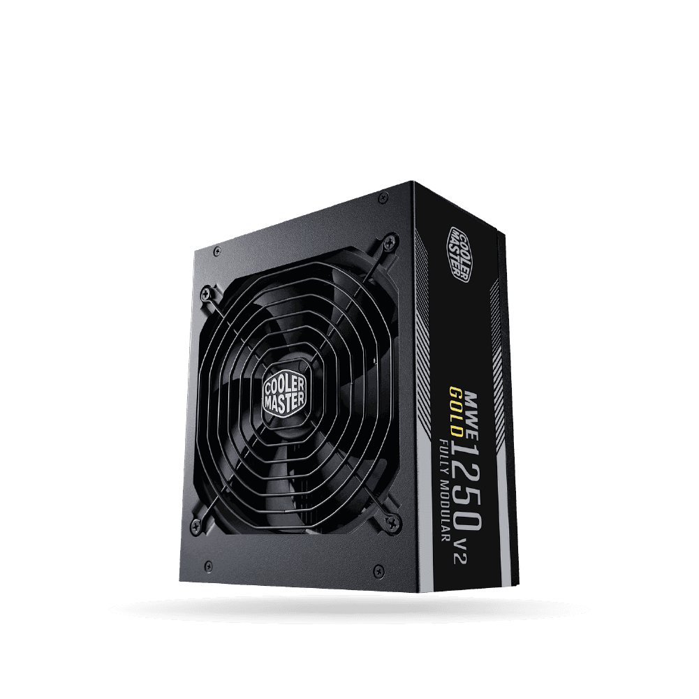 Fuente de Poder Cooler Master MWE 1250 V2, 1250W 80 Plus GOLD Full Modular