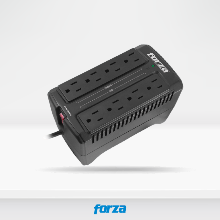 Estabilizador Forza FVR-902 900VA/450W 220VA 8 TOMAS