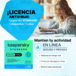 Antivirus Kaspersky STANDARD / 1 dispositivo / 2 años / Descarga digital, ESD