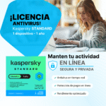Antivirus Kaspersky STANDARD / 1 dispositivo / 1 año / Descarga digital, ESD