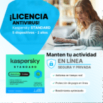 Antivirus Kaspersky STANDARD / 5 dispositivos / 2 años / Descarga digital, ESD