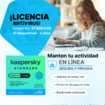 Antivirus Kaspersky STANDARD / 10 dispositivos / 2 años / Descarga digital, ESD