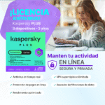 Antivirus kaspersky PLUS / 3 dispositivos / 2 años / Descarga digital, ESD