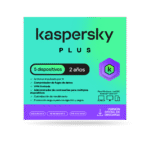 Antivirus kaspersky PLUS / 5 dispositivos / 2 años / Descarga digital, ESD