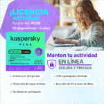 Antivirus kaspersky PLUS / 10 dispositivos / 2 años / Descarga digital, ESD
