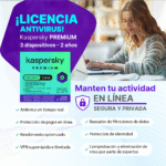 Antivirus kaspersky PREMIUM / 3 dispositivos / 2 años / Descarga digital, ESD