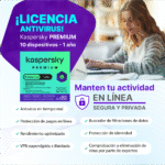 Antivirus kaspersky PREMIUM / 10 dispositivos / 1 año / Descarga digital, ESD