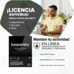 Antivirus Kaspersky Small Office Security 8, digital ESD (5 dispositivos + 1 Server) 2 AÑOS