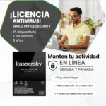Antivirus Kaspersky Small Office Security 8, digital ESD (15 dispositivos + 2 Server) 3 AÑOS