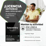 Antivirus Kaspersky Small Office Security 8, digital ESD (25 dispositivos + 3 Server) 1 AÑO