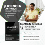 Antivirus Kaspersky Small Office Security 8, digital ESD (50 dispositivos + 5 Server) 1 AÑO