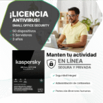 Antivirus Kaspersky Small Office Security 8, digital ESD (50 dispositivos + 5 Server) 3 AÑOS