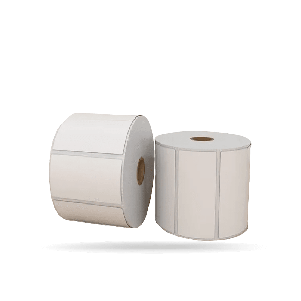 Rollo de Etiquetas De Papel Autoadhesivo x1000 4x2", 1 Columna x Mil