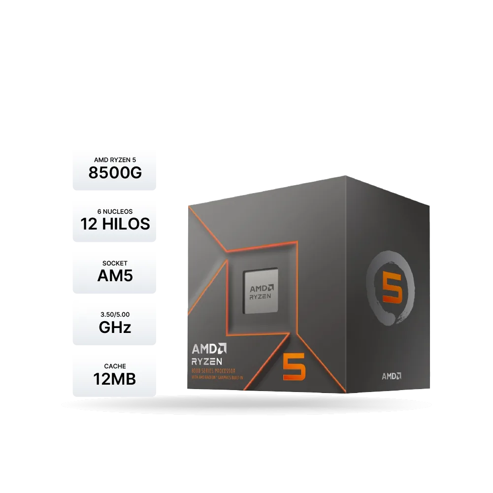 Procesador AMD Ryzen 8500G Potencia imparable