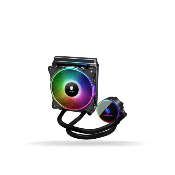 SISTEMA DE ENFRIAMIENTO LIQUIDO ANTRYX TRITON 120C, 1 COOLER LED- ARGB 120MM
