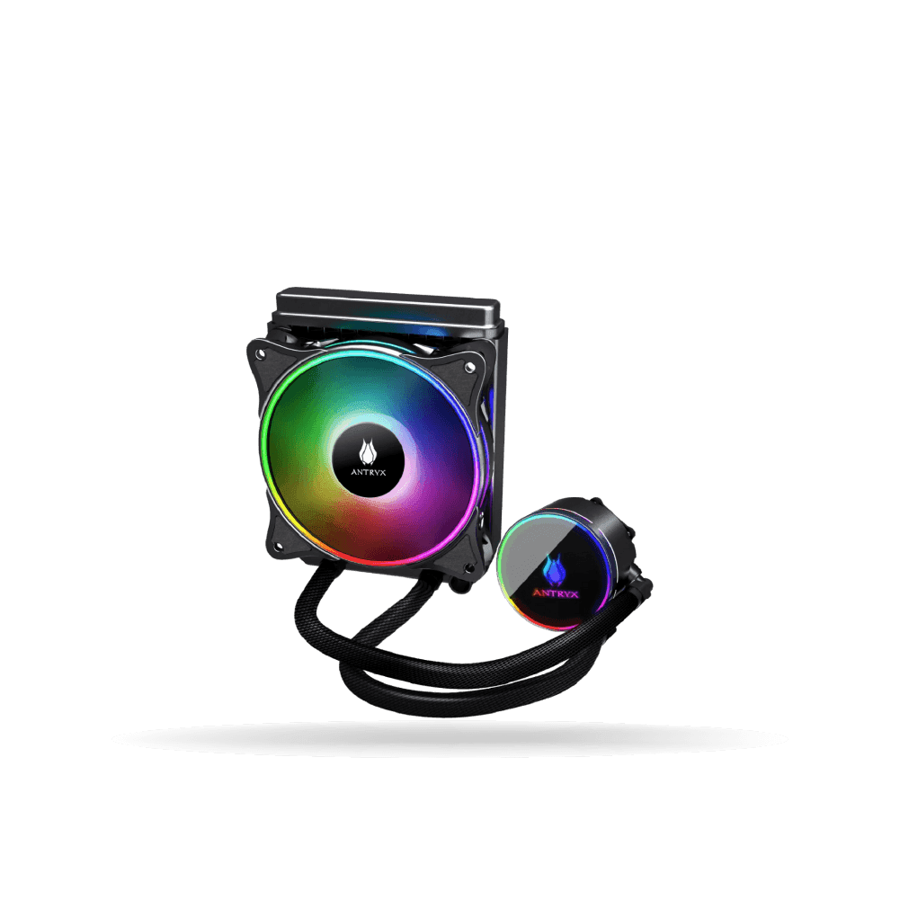 SISTEMA DE ENFRIAMIENTO LIQUIDO ANTRYX TRITON 120C, 1 COOLER LED- ARGB 120MM