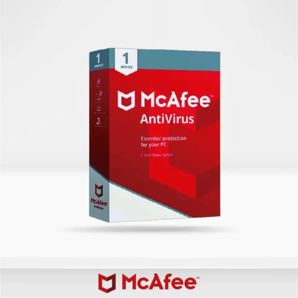 Antivirus Mcafee multi device security 15 meses - protege hasta 3 dispositivos - presentación cartilla de activación