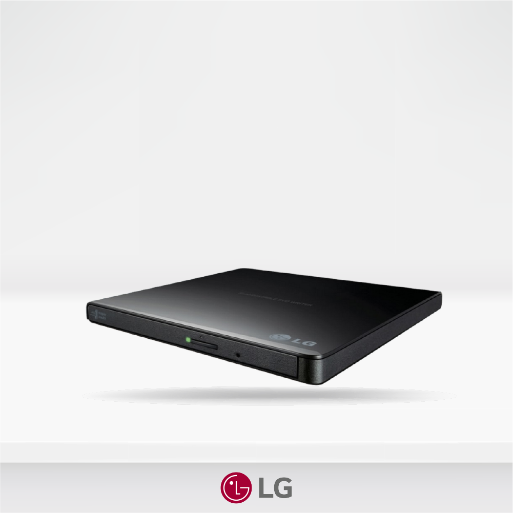 Grabador DVD EXTERNO LG GP65NB60 USB 2.0 SLIM Negro