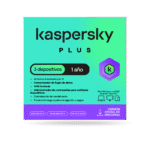 Antivirus kaspersky PLUS / 3 dispositivos / 1 año / Descarga digital, ESD