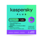 Antivirus kaspersky PLUS / 10 dispositivos / 1 año / Descarga digital, ESD