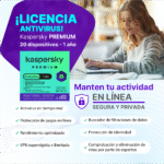 Antivirus kaspersky PREMIUM / 20 dispositivos / 1 año / Descarga digital, ESD