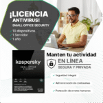 Antivirus Kaspersky Small Office Security 8, digital ESD (10 dispositivos + 1 Server) 1 AÑO
