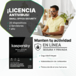 Antivirus Kaspersky Small Office Security 8, digital ESD (20 dispositivos + 2 Server) 1 AÑO
