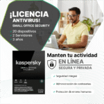 Antivirus Kaspersky Small Office Security 8, digital ESD (20 dispositivos + 2 Server) 3 AÑOS