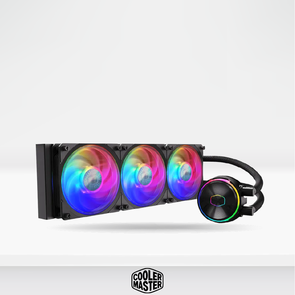 Sistema de enfriamiento Líquido COOLER MASTER MASTERLIQUID PL360 FLUX, 3 COOLER ARGB 120MM | MLY-D36M-A23PZ-R1