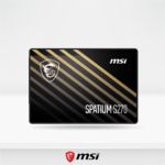 Disco Solido SSD MSI SPATIUM S270, SATA 2.5" 480GB, Lectura 500 MB/s, escritura 450 MB/s.