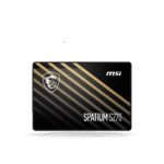 Disco Solido SSD MSI SPATIUM S270, SATA 2.5″ 480GB, Lectura 500 MB/s, escritura 450 MB/s.
