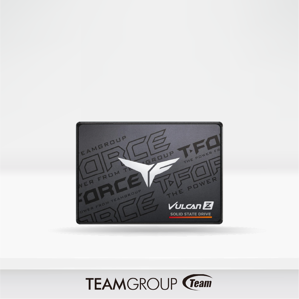 Disco solido Teamgroup, T-FORCE VULCAN Z, 1TB, SATA 6Gb/s, 2.5", escritura 500 MB/s,lectura 550MB/s.