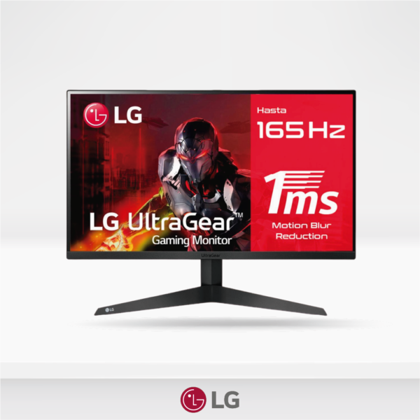 Monitor Gamer LG UltraGear 24GQ50F-B, (165Hz / 1ms), 23.8" FHD VA 1920x1080px, 1xDP, 2xHDMI, AMD FreeSync