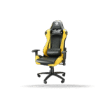Silla Gamer PRIMUS Gaming Chair THRONOS 100T Amarillo/Negro Sop 120KG | PCH-102YL