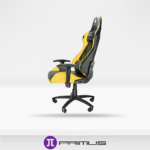 Silla Gamer PRIMUS Gaming Chair THRONOS 100T Amarillo/Negro Sop 120KG | PCH-102YL