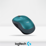 Mouse LOGITECH M185 Azul, Negro, Wireless 2.4GHz USB