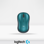 Mouse LOGITECH M185 Azul, Negro, Wireless 2.4GHz USB