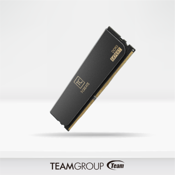 Memoria RAM TeamGroup T-CREATE EXPERT DDR5 32GB (2x16GB) DDR5 6400MHz, Black C/Disipador