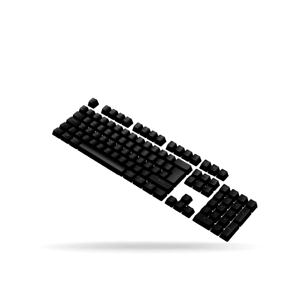 Keycaps VSG Stardust BLACK METEOR, 105 Teclas personalizables para teclado VSG ALNILAM
