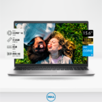 Laptop Dell Inspiron 3520, 15.6" FHD IPS, Core i5-1235U, RAM 8GB DDR4, SSD M.2 512GB, FreeDOS, Silver (HKG75)