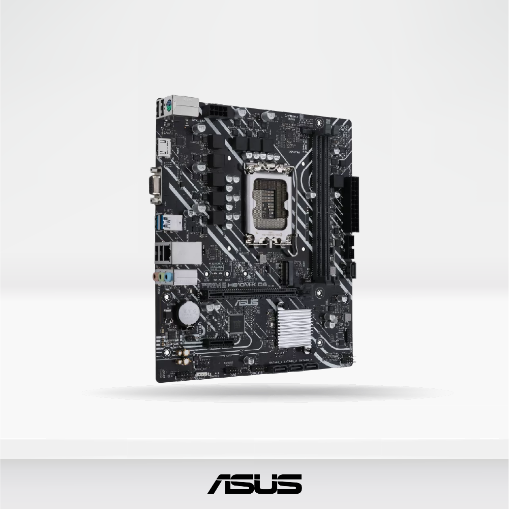 Placa ASUS PRIME H610M-K D4, Intel LGA1700 2x DDR4, PCIe x16, M.2, HDMI/VGA