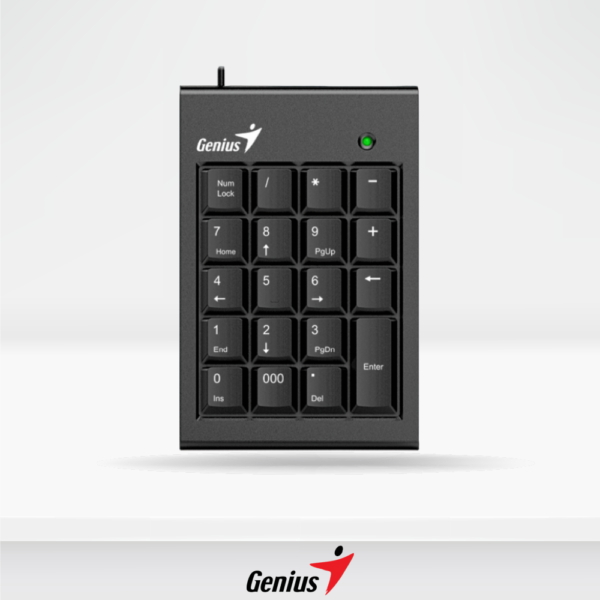 TECLADO NUMERICO GENIUS NUMPAD 110 USB CHOCOLATE KEYS BLACK