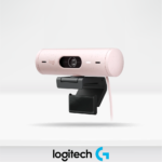 Camara Web Logitech BRIO 500 FHD 1080P - 30FPS, 4mp - USB-C - rosado