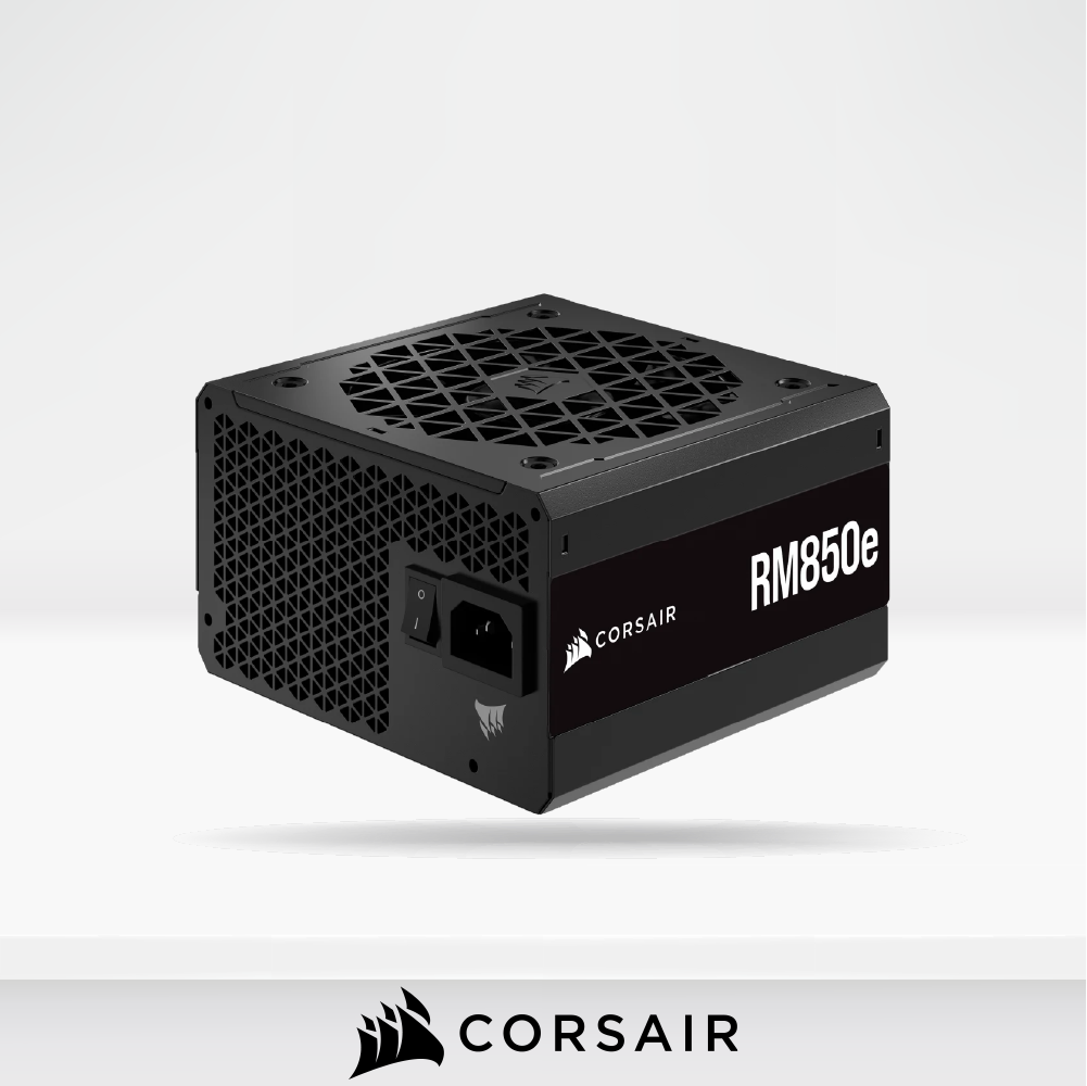 Fuente De Poder Corsair RM850E 850W, ATX, 80 Plus Gold, Full Modular, Negro.