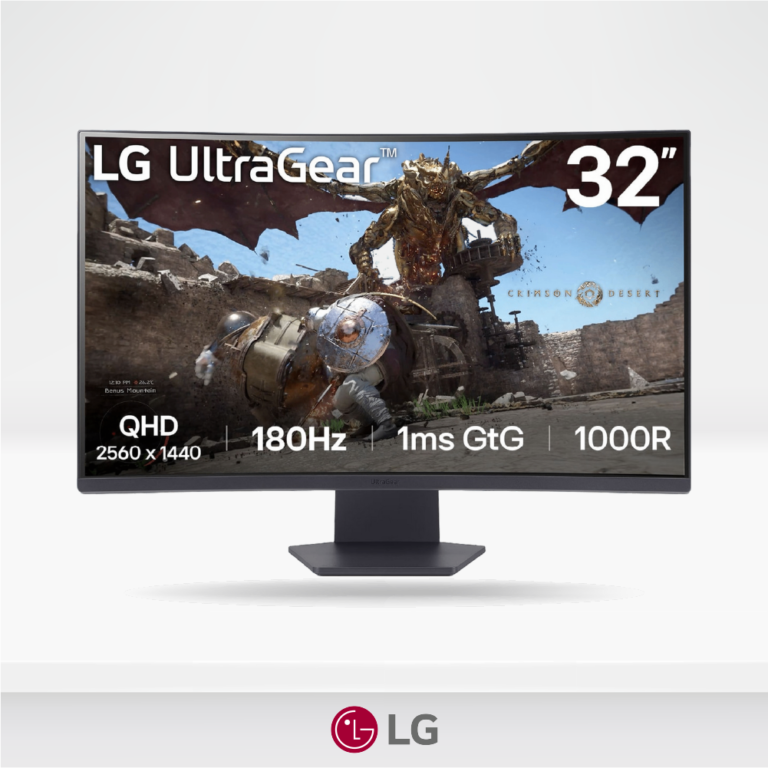 Monitor Gamer LG UltraGear Curvo 32GS60QC-B