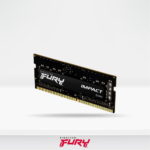 Memoria SODIMM Kingston Fury Impact, 8GB, DDR4, 3200 MHz, PC4-25600, CL20, 1.2V.