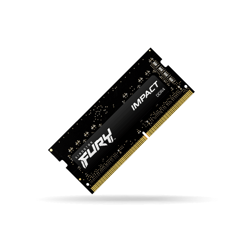 Memoria SODIMM Kingston Fury Impact, 8GB, DDR4, 3200 MHz, PC4-25600, CL20, 1.2V.